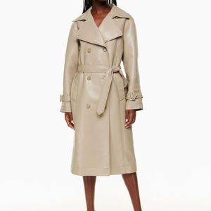Aritzia Beige Trench Coat